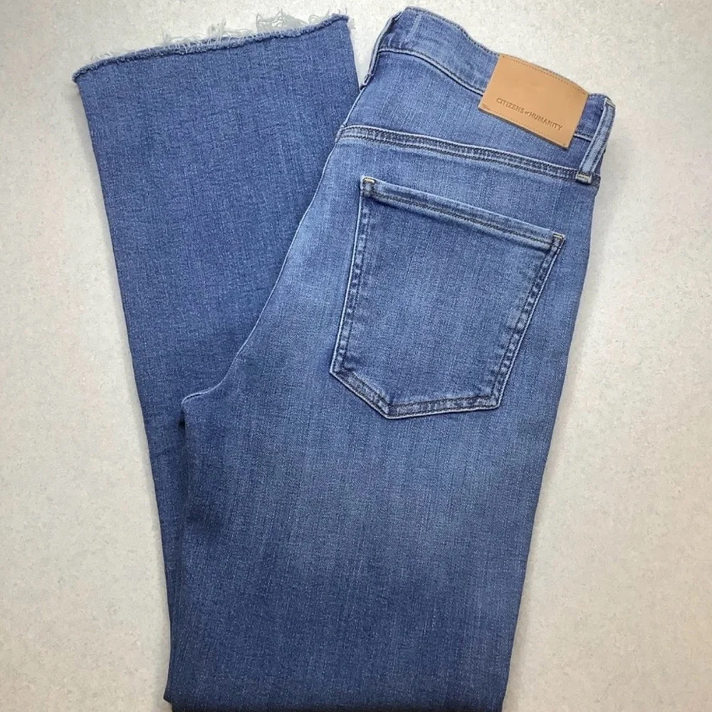 CITIZENS OF HUMANITY Isola Cropped Boot Jean Lawless Size 27 - Picture 3 of 8